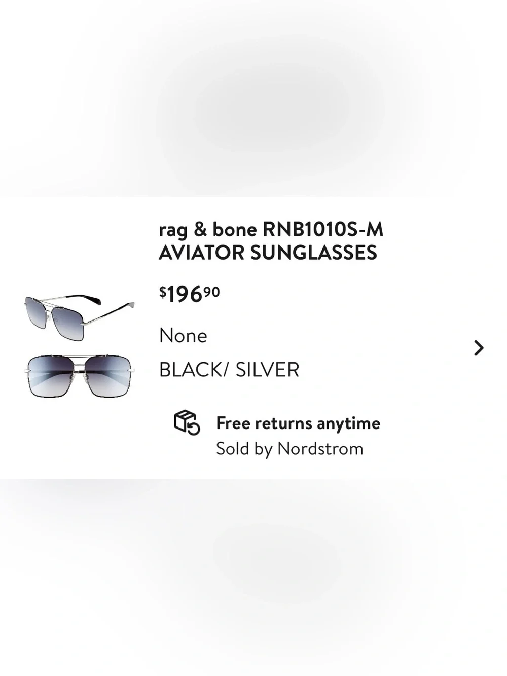 NIB Rag & Bone Sunglasses